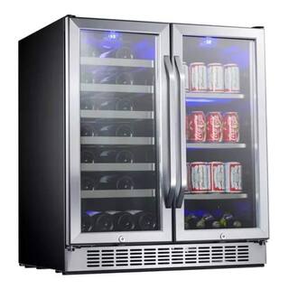 EdgeStar 30 in. 28-Bottle Wine and 86 Can Beverage Cooler CWB2886FD