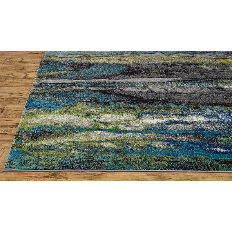 Weave and Wander Omari Abstract Rug