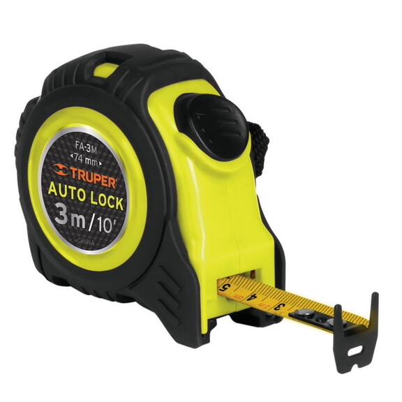 Truper 10746 9 ft x 5/8  Auto Lock Measuring tape