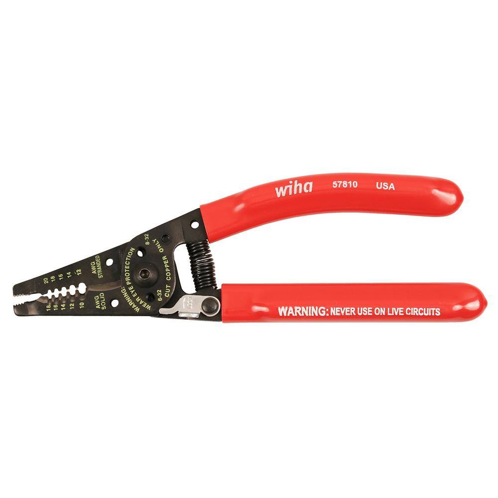 Wiha Classic Grip Wire Stripping Pliers with Cutters 57810