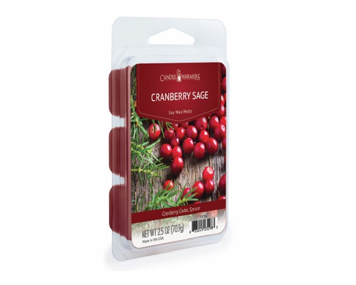 Rural King Cranberry Sage Classic 2.5 oz Wax Melt - 7270S