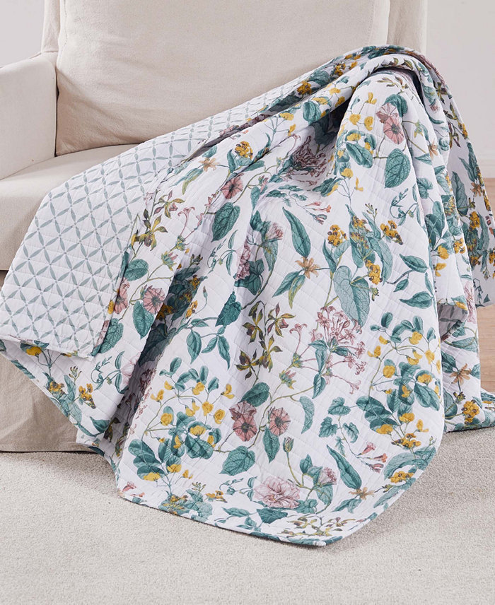 Levtex Verity Reversible Quilted Throw， 50 x 60