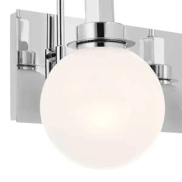 Kichler Lighting Hex 14.25 in. 2-Light Chrome Vanity Light