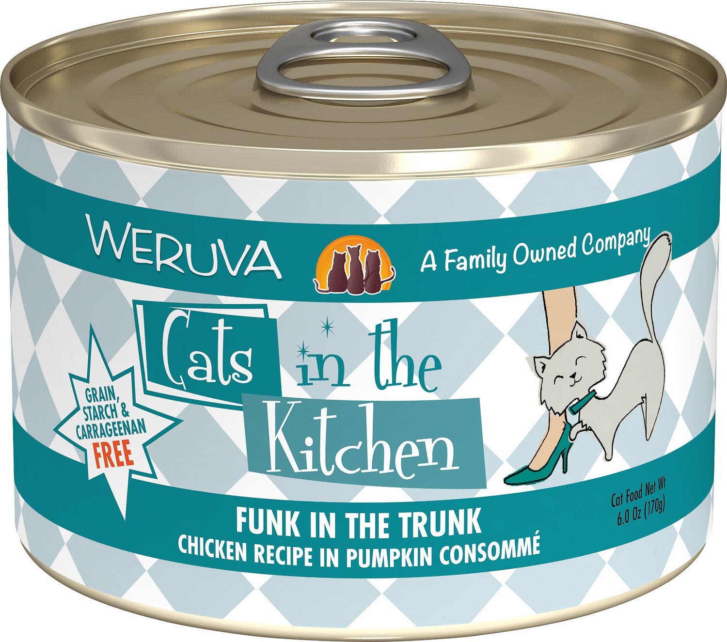 Weruva Cats In The Kitchen Funk In The Trunk Chicken Recipe In Pumpkin