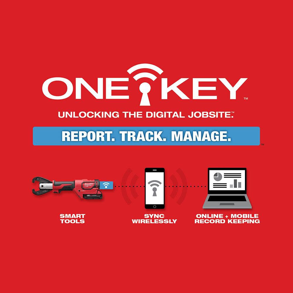 Milwaukee M18FORCE LOGIC 6T Utility Crimping Kit with Kearney Grooves 2678-22K from Milwaukee