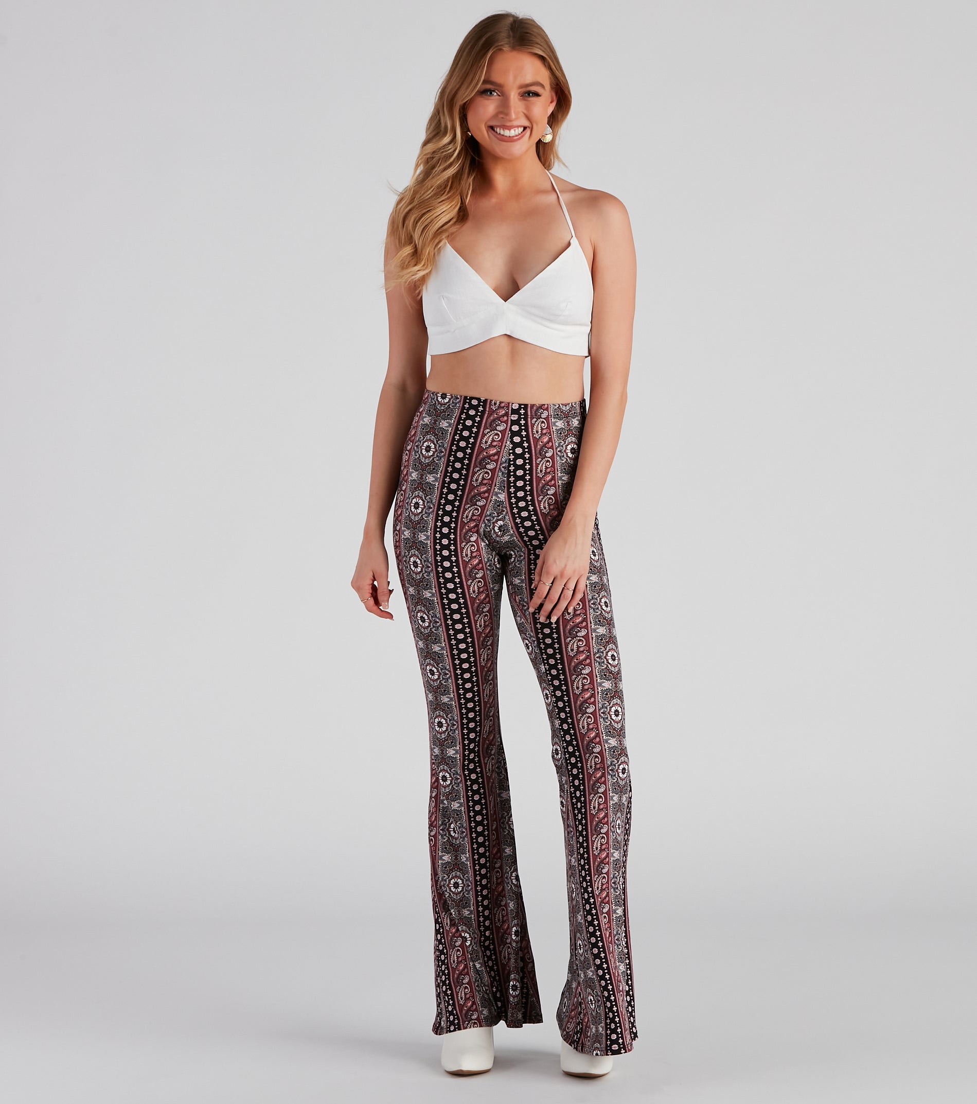 Chill Factor Paisley Boho Pants