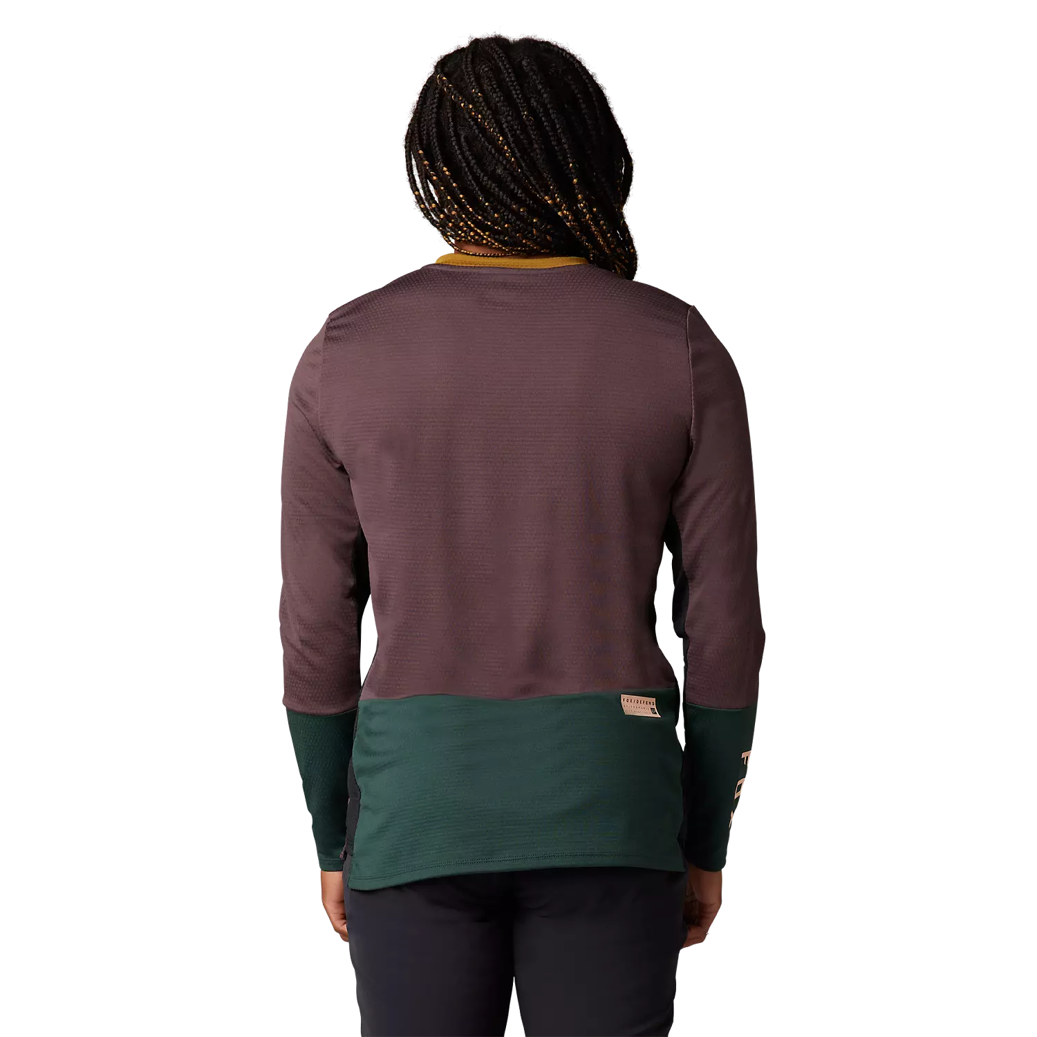 Fox Racing Defend Long Sleeve MTB Jersey - Womens - Rootbeer