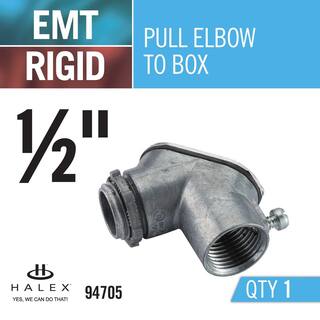 Halex 12 in. EMTRigid Pull Elbow 94705