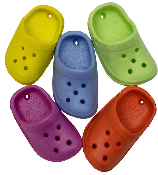 Super Bird Creations Crocs Bird Toy， 5 count