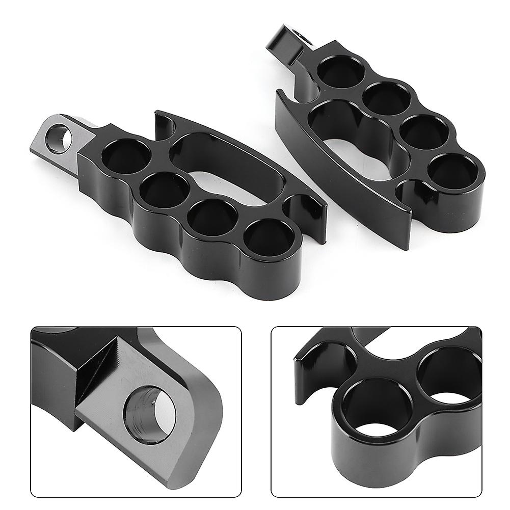 2pcs Aluminum Flying Knuckle Control Foot Peg Motorcycle Footrests Pedal Fit For Xl 883 1200