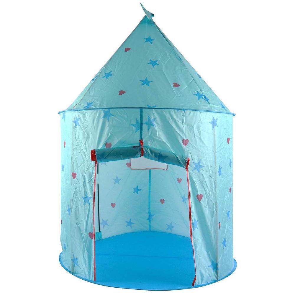 Nyeekoy Kids Play Tent Playhouse with Carrying Case Blue MSP2500021