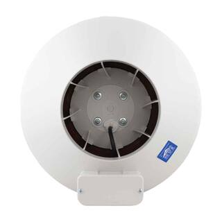 RadonAway RP265C 6 in. Inlet and Outlet Inline Radon Fan in White with 2.3 in. Maximum Operating Pressure 23033-1