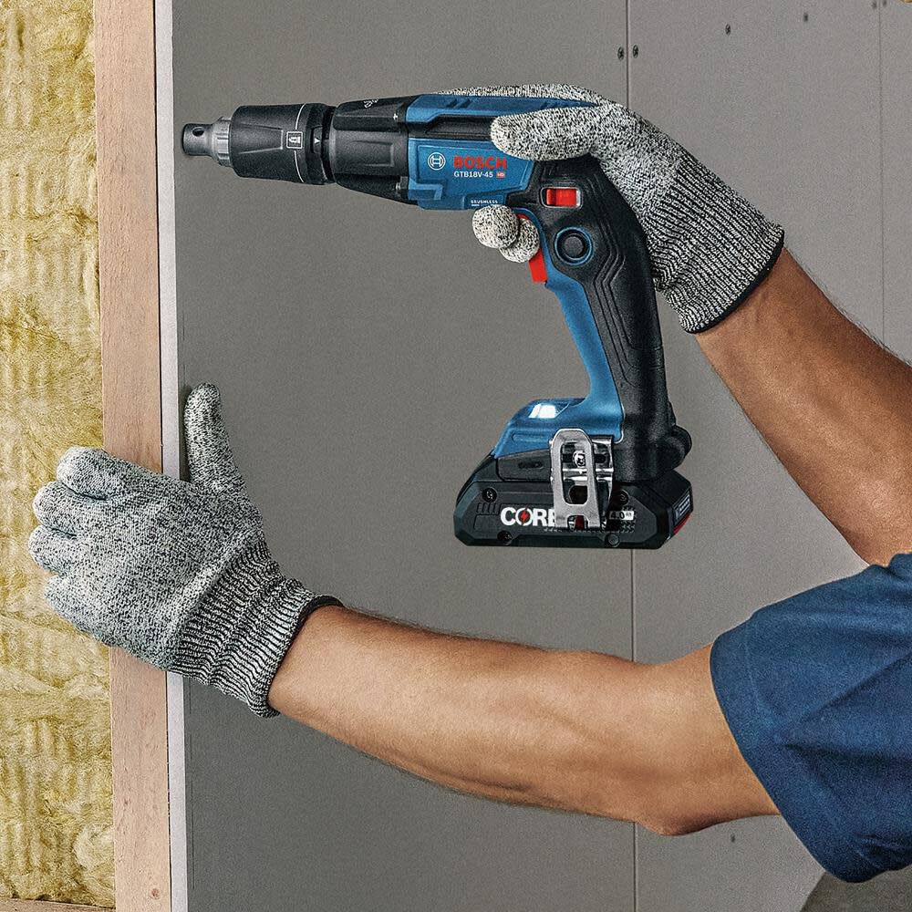 Bosch 18V 2 Tool Combo Kit with Screwgun Cut Out Tool and Two CORE18V 4.0 Ah Compact Batteries GXL18V-291B25 from Bosch