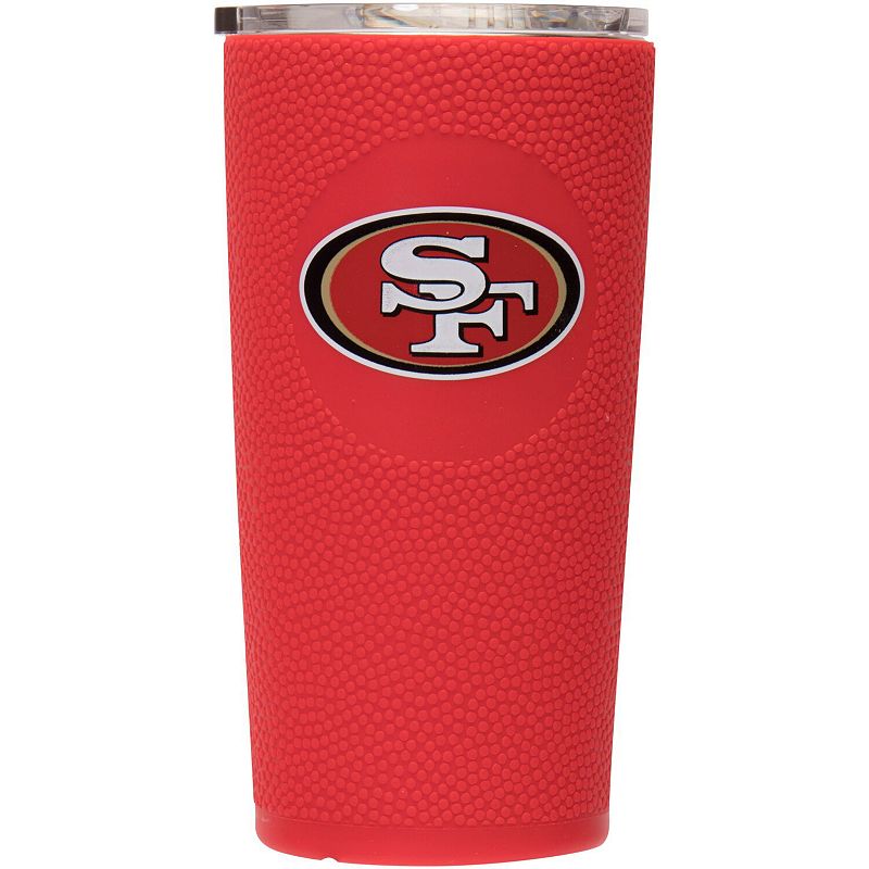 San Francisco 49ers 20oz. Stainless Steel with 3D Silicone Tumbler