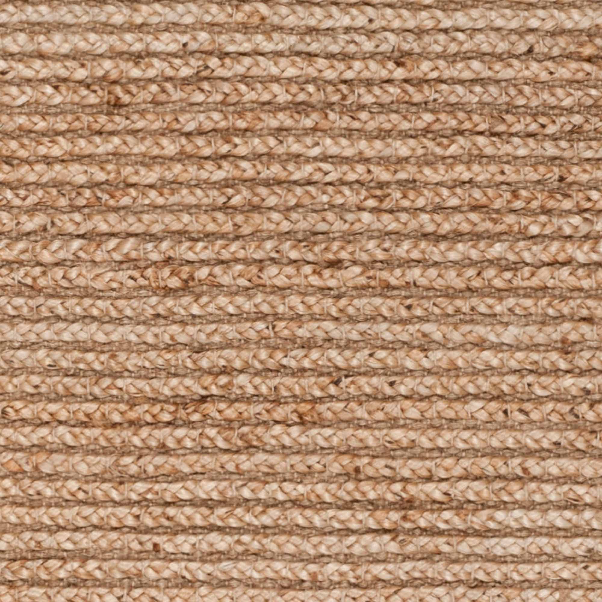 SAFAVIEH Cape Cod Jimmy Braided Striped Jute Area Rug, 5 x 8, Natural