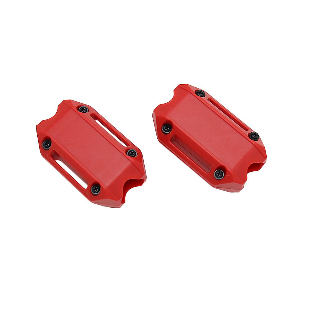 Red Motorcycle Engine Guard Bumper Protection Decorative Block 25mm Shock Bar 2pcs For Bmw F650gs F700gs F800gs R1200gs Lc R1200 Gs Adv