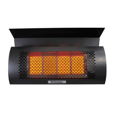 Dimplex Outdoor Wall-Mounted Natural Gas Infrared Heater， 31，500 BTUs