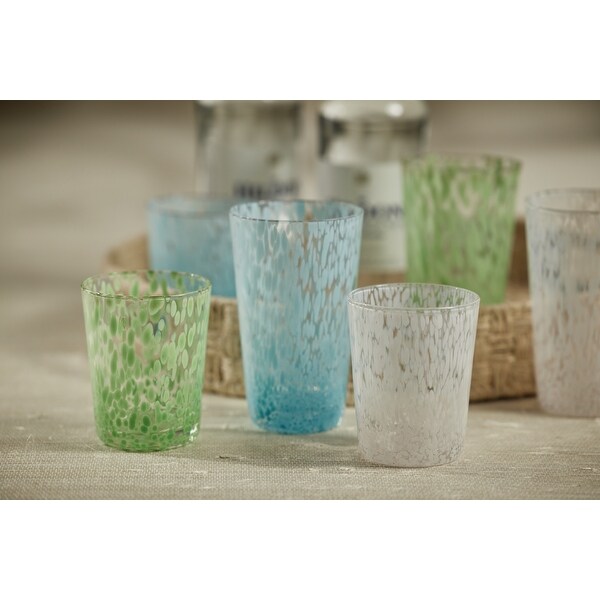 Willa Speckled Highball Glasses， Set of 6