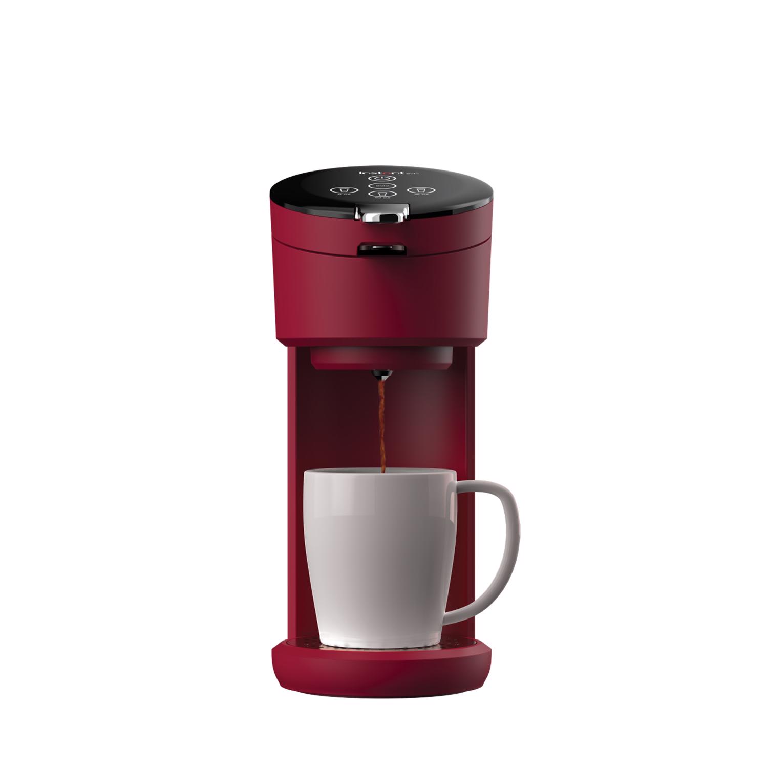 Instant 40 oz Maroon Coffee Maker