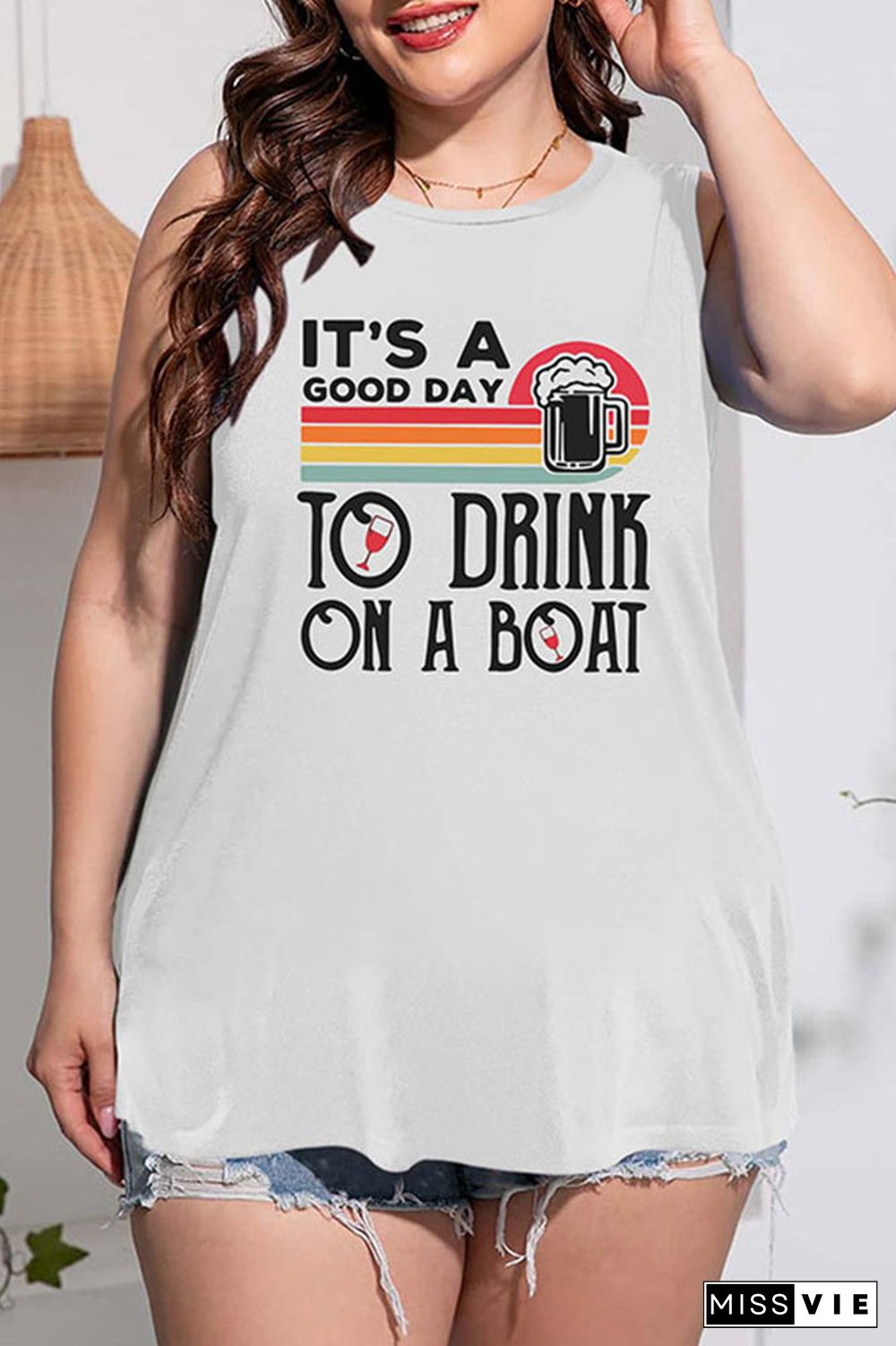 It's A Good Day to Drink on a BoatTank Top