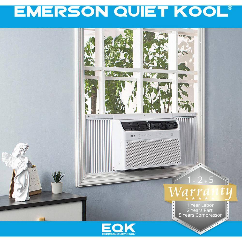 EQK Smart 450 sq. ft. 10000 BTU Energy Star Window Air Conditioner 115-Volt with Wi-Fi in White EARC10RSE1H