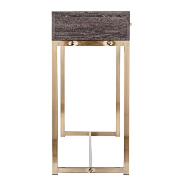 SEI Furniture Akela Transitional Console Table with Storage