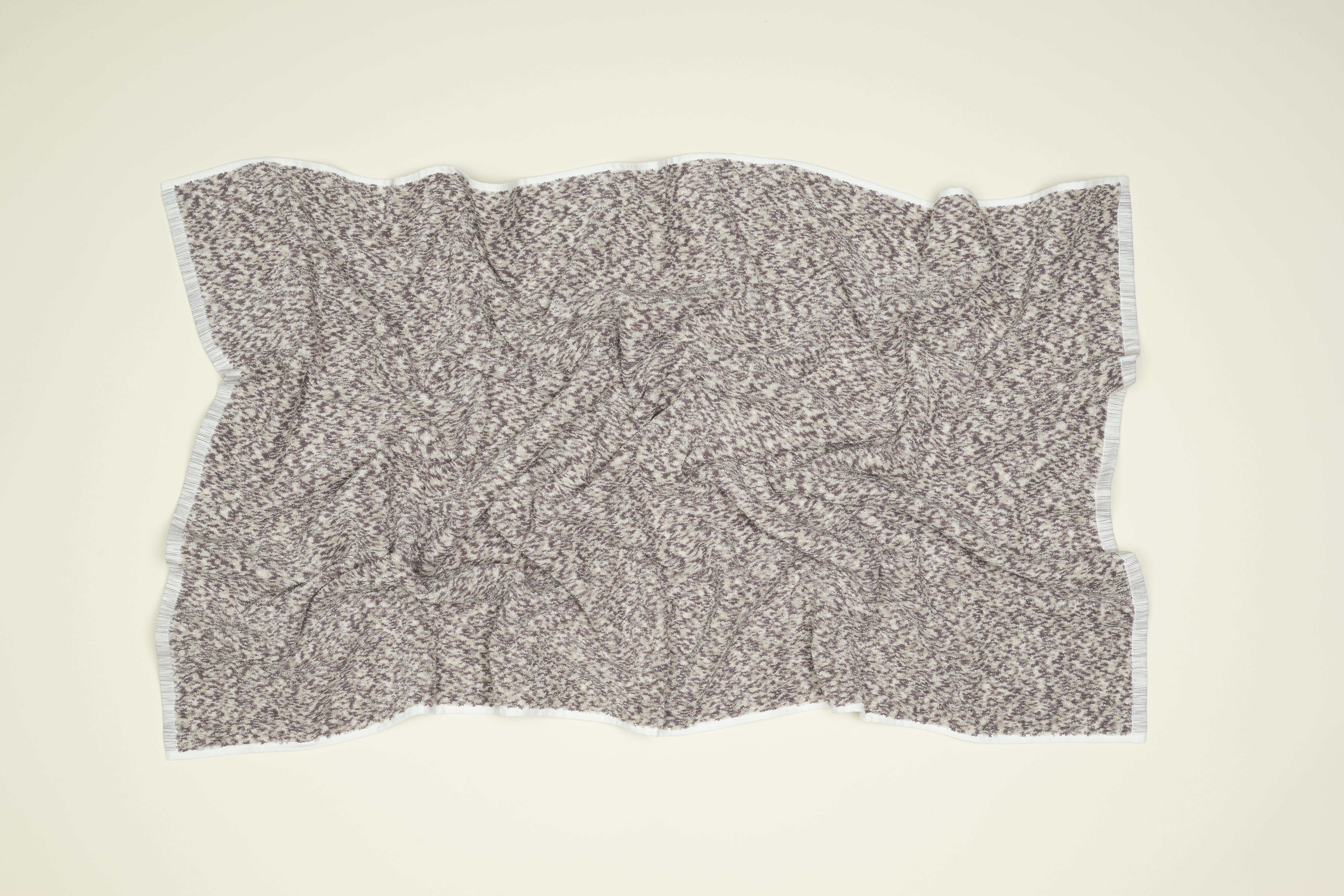 Space Dye Terry Towel - Grey