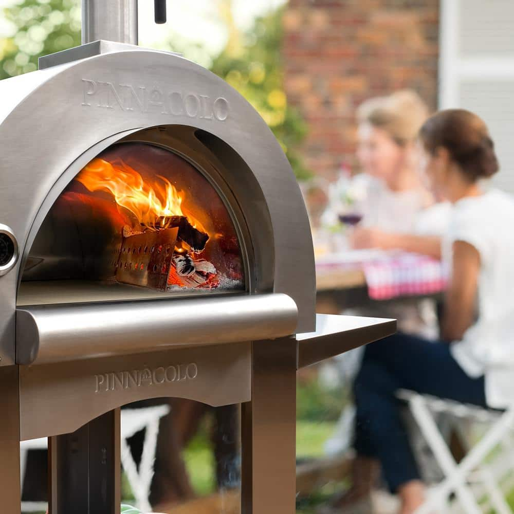 PINNACOLO PREMIO Wood Fired Outdoor Pizza Oven with Accessories Included PPO-1-02