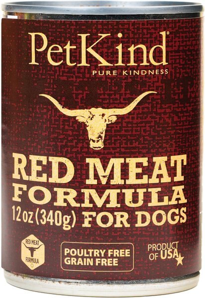 PetKind That's It Red Meat Formula Dog Wet Food， 12-oz can