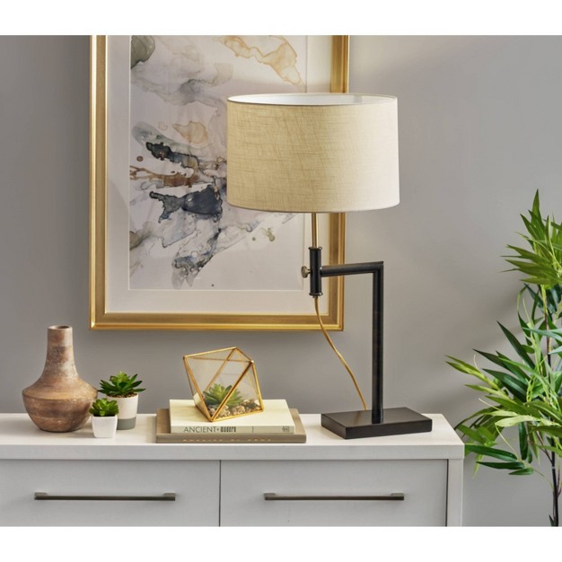 Winthrop Table Lamp Bronze Adesso