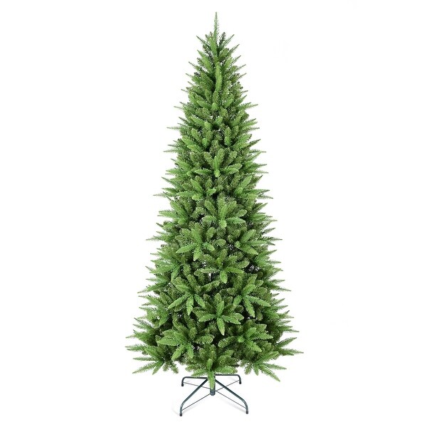 PE/PVC Mixed Automatic Christmas Tree with Metal Stand