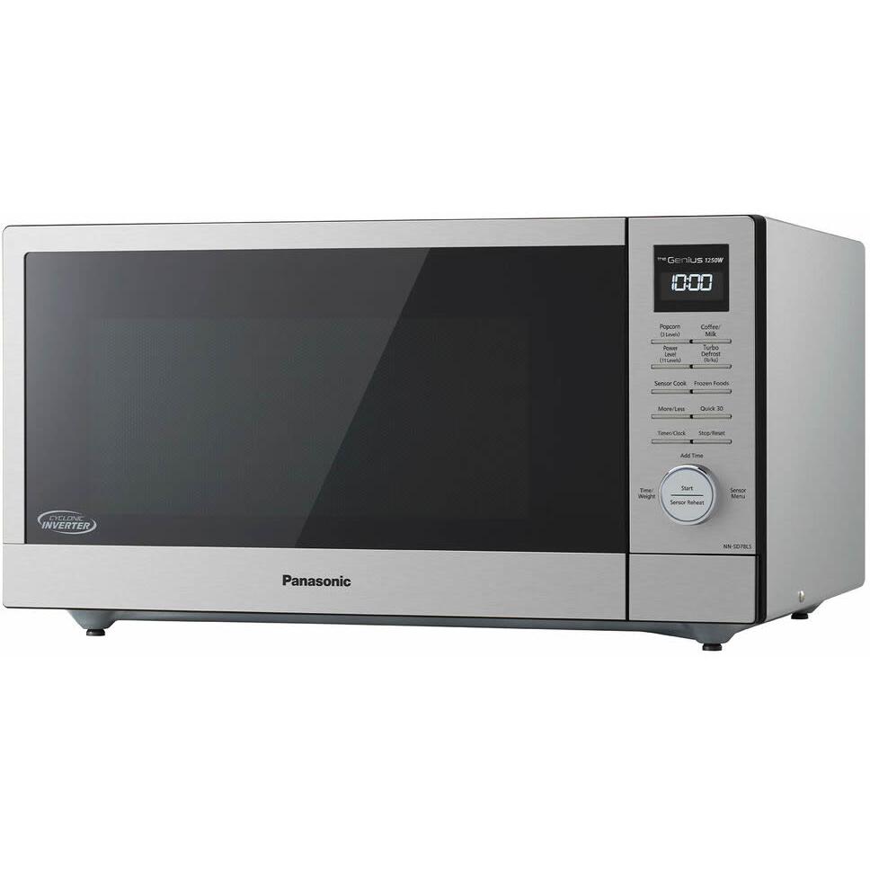 Panasonic 1.6 cu. ft. Countertop Microwave Oven with Inverter Technology NN-SD78LS