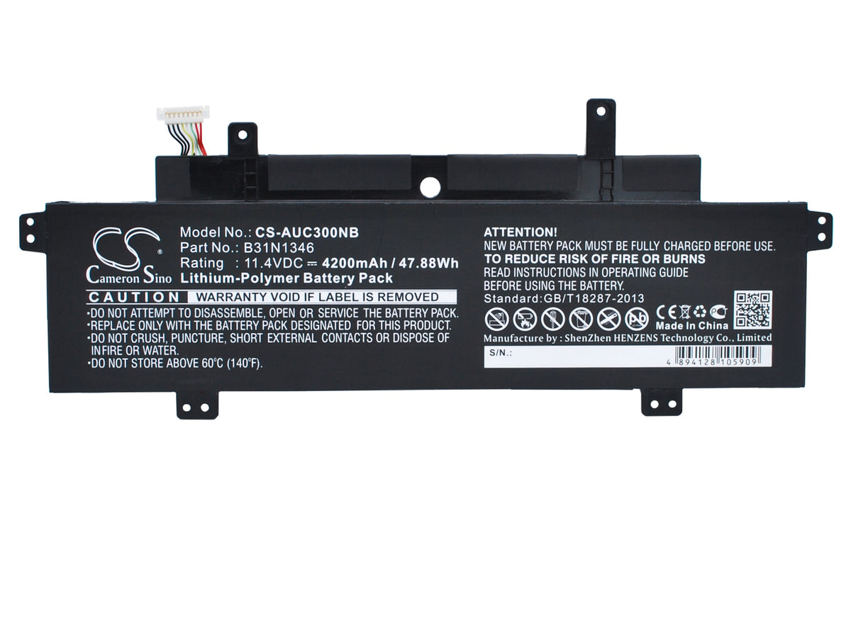 Asus C300MA_C2A C300MA2A C300MA2B C300MA2C C30 Replacement Battery BatteryClerkcom Laptop and Notebook