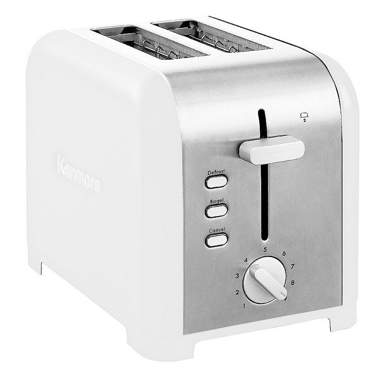 Kenmore 2-Slice Wide-Slot Stainless Steel Toaster