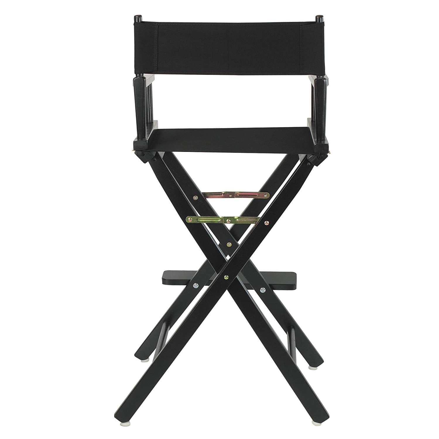 30" Director's Chair Black Frame-Black Canvas