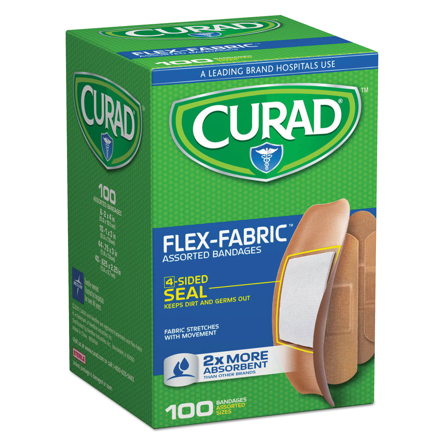 Flex Fabric Bandages by Curadandreg; MIICUR0700RB