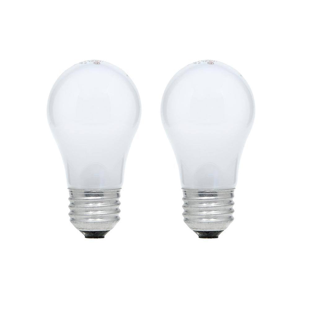 Sylvania 15-Watt A15 Incandescent Light Bulb (2-Pack) 10561