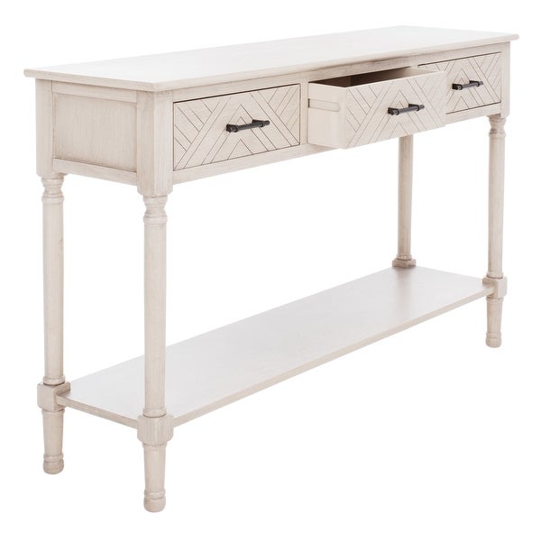 SAFAVIEH Peyton 3-Drawer Bottom Shelf Console Table - 47.3