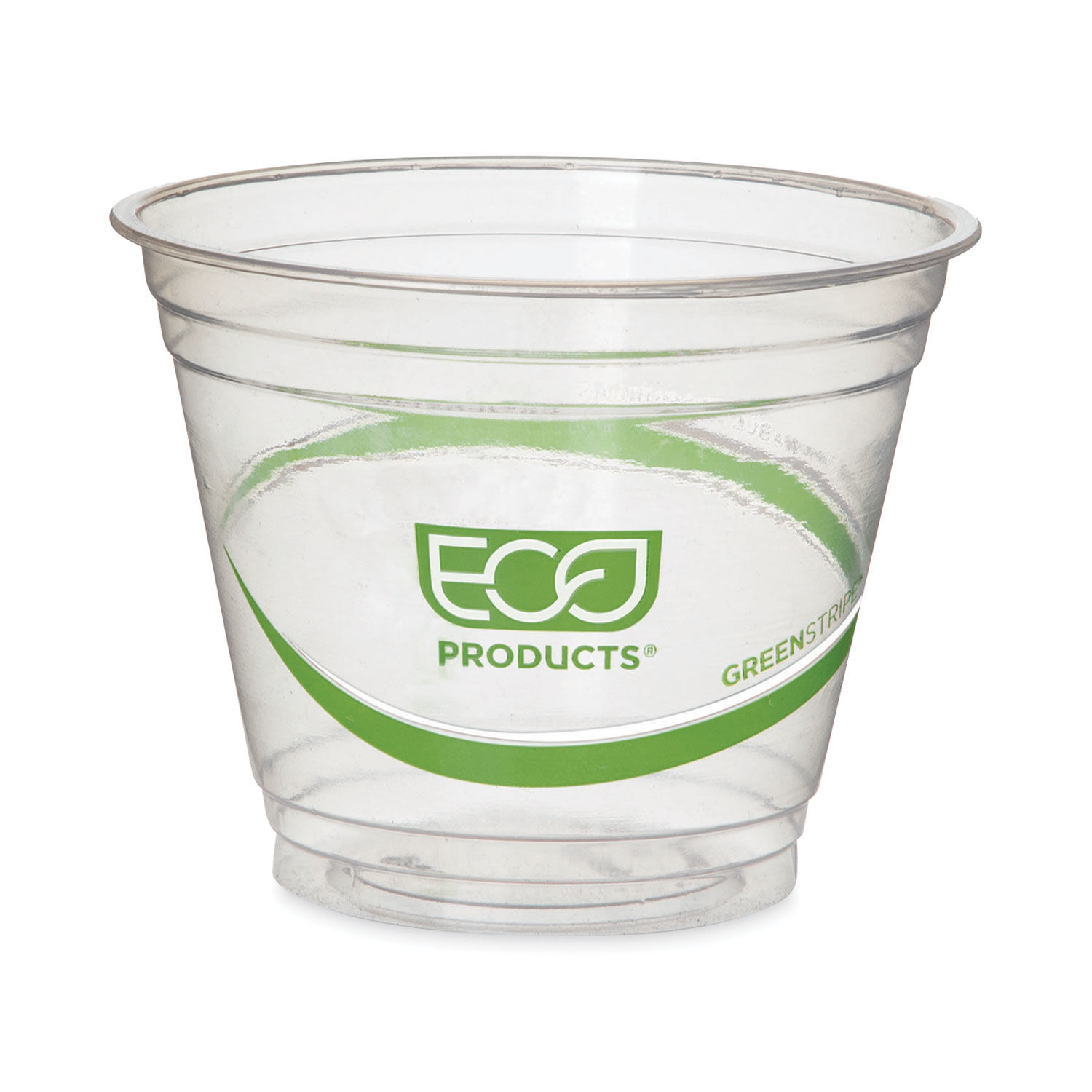 GreenStripe Renewable and Compostable Cold Cups by Eco-Productsandreg; ECOEPCC9SGS