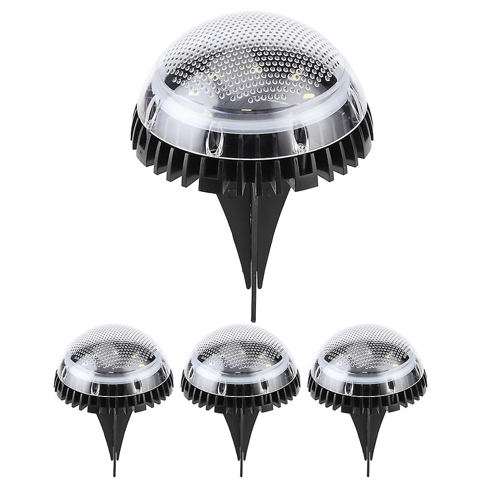 8 LED Solar Under Ground Buried Light Waterproof Lights for Outdoor Lawn Garden