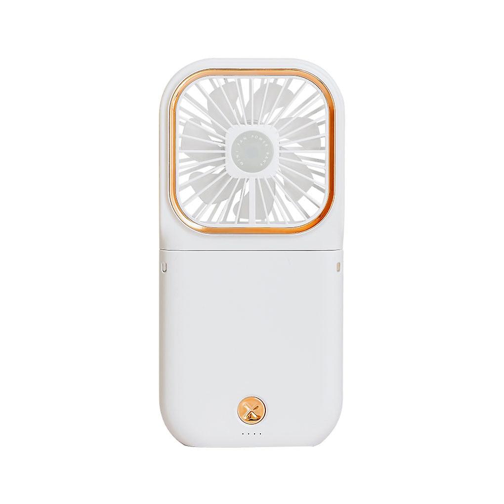 Usb adjustable cooling fan foldable neck hanging fan