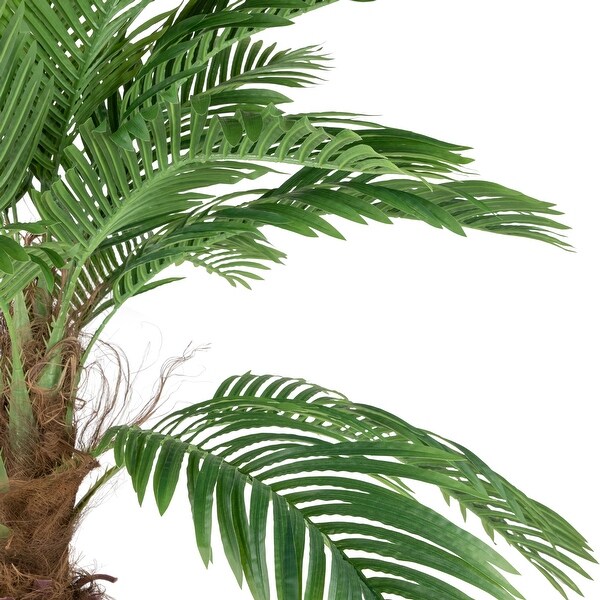 8' Artificial Potted Phoenix Palm Tree