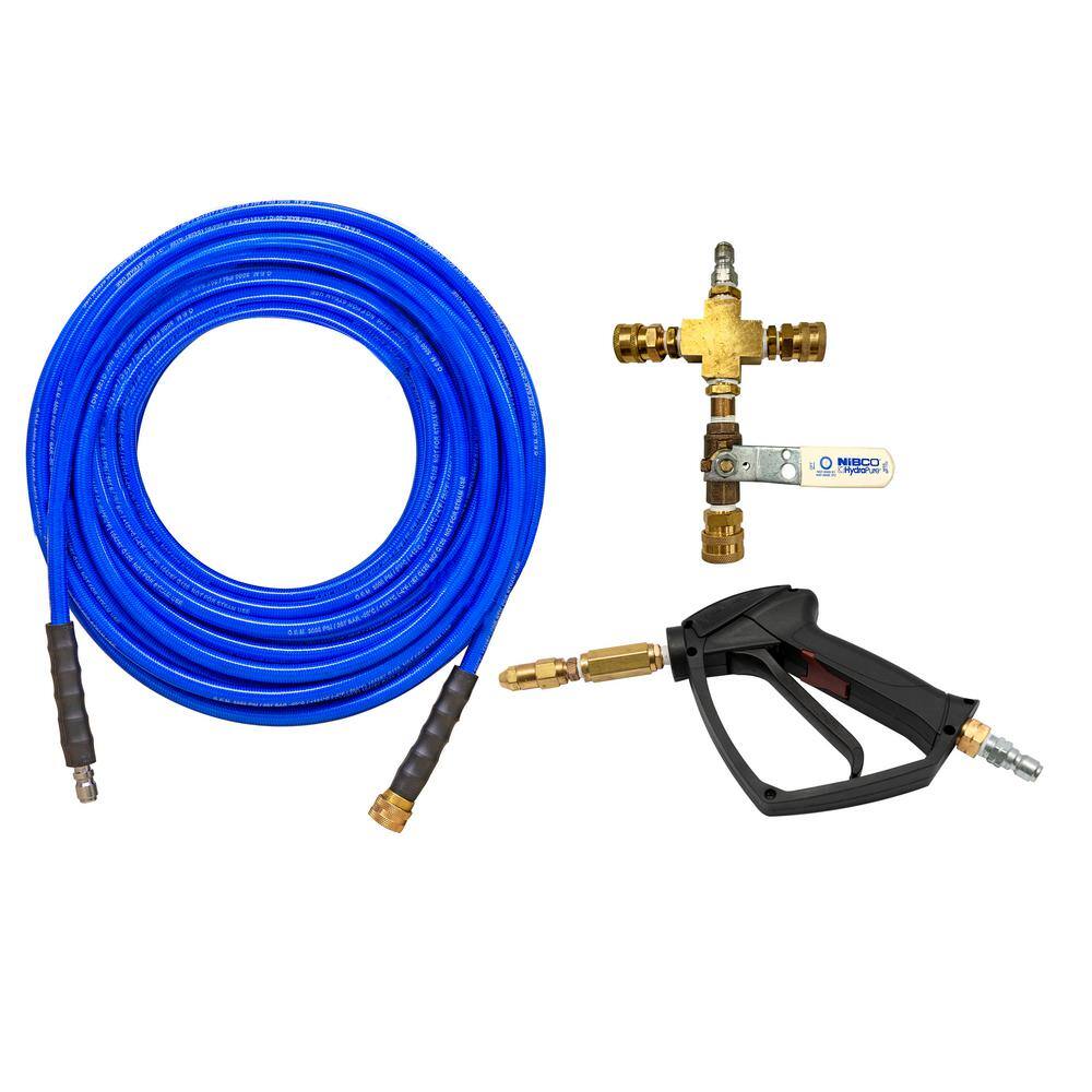 SIMPSON 2-Person Kit Spray GunMisting Nozzle 75 ft. High Pressure Hose 3-Way Adaptor 88256