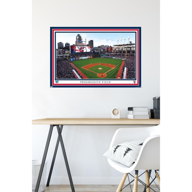 Trends International Mlb Cleveland Guardians Progressive Field 22 Unframed Wall Poster Prints