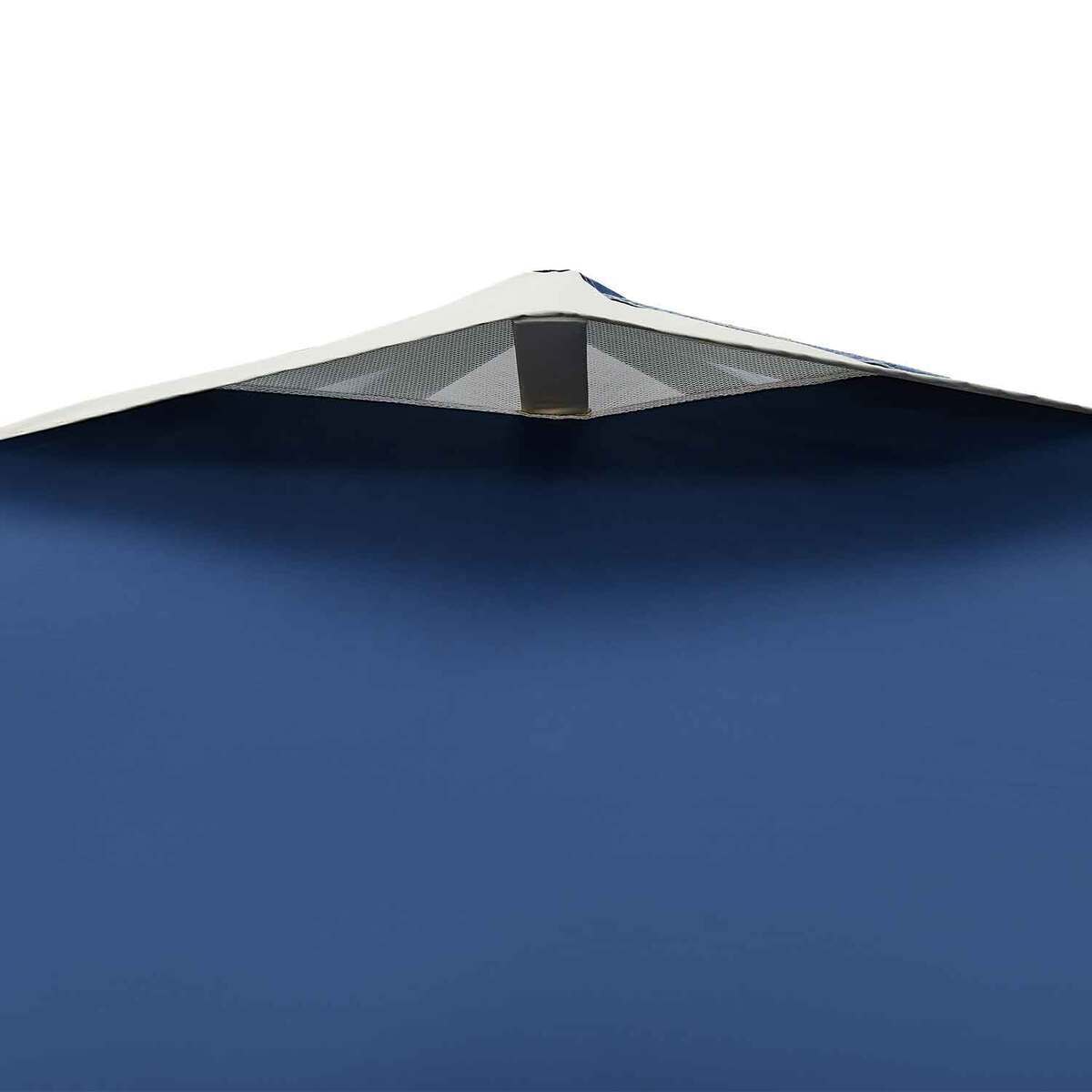 YOLI Solana Easylift 100 Instant Canopy  Blue and Tan Top