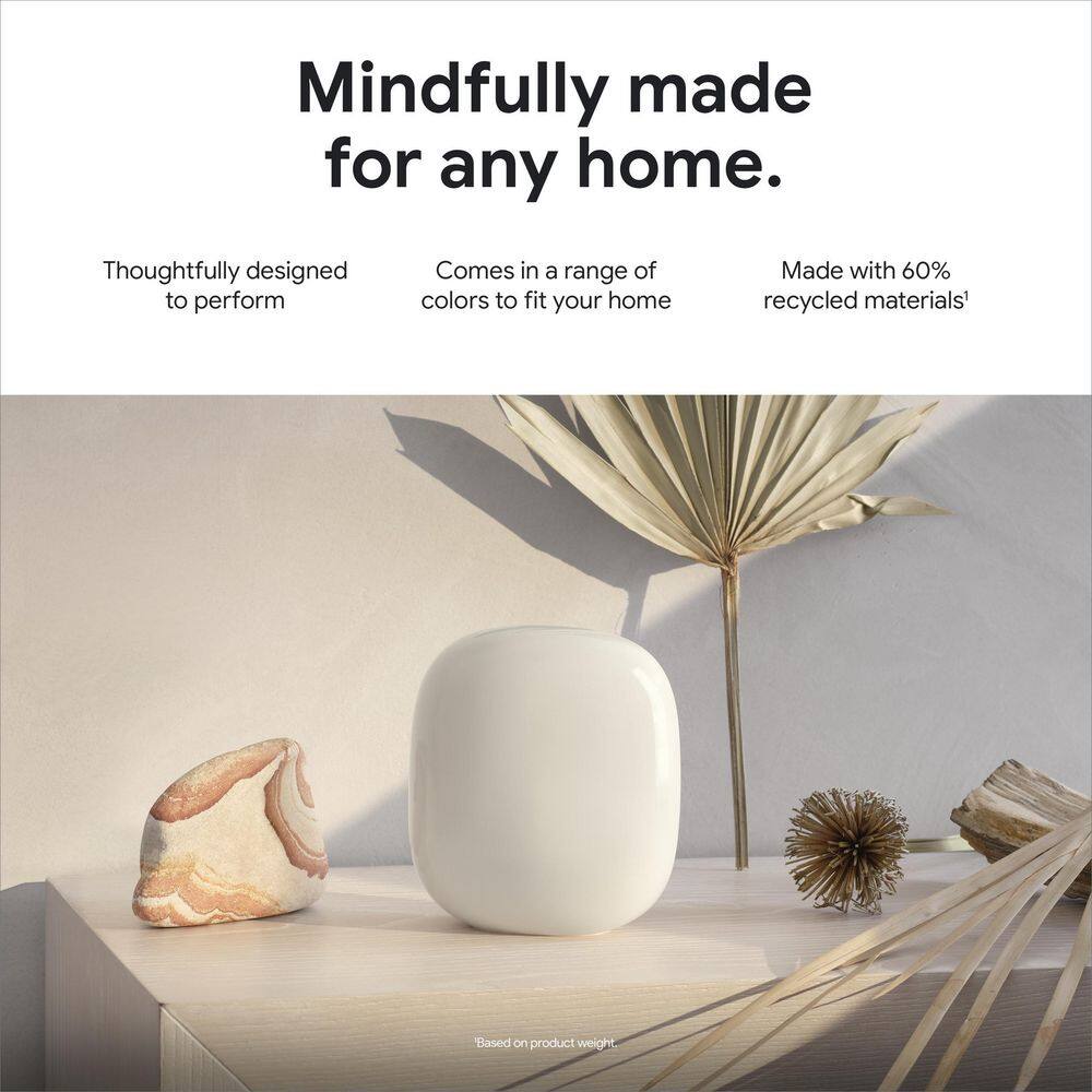 Google Nest Wifi Pro (Wi-Fi 6E) - Linen GA03901-US