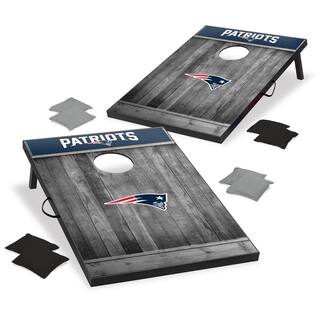 Wild Sports New England Patriots 24 in. W x 36 in. L Cornhole Bag Toss 1-16023-GW118WD