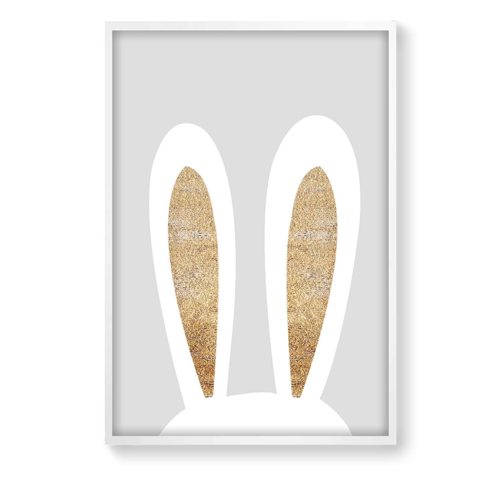 Cute Rabbit Framed Graphic Art Print  Soapr0002