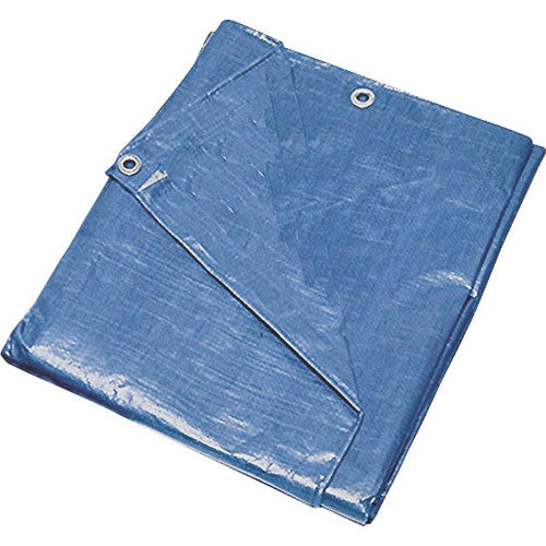 ProSource T2020BB90 Tarpaulin， 20 ft L， 20 ft W， 5 mil Thick， Polyethylene， Blue