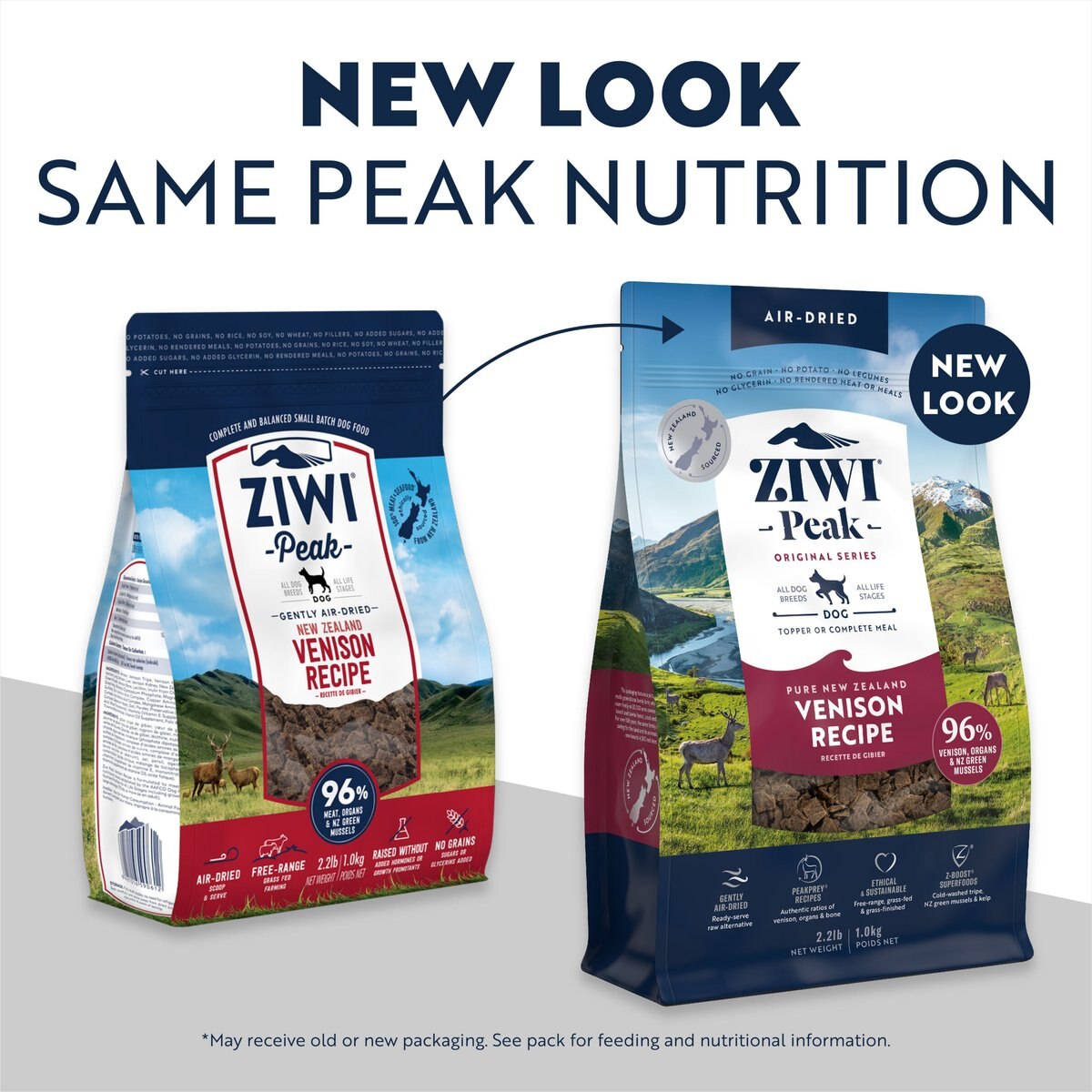 Ziwi Peak Venison Grain-Free Air-Dried Dog Food